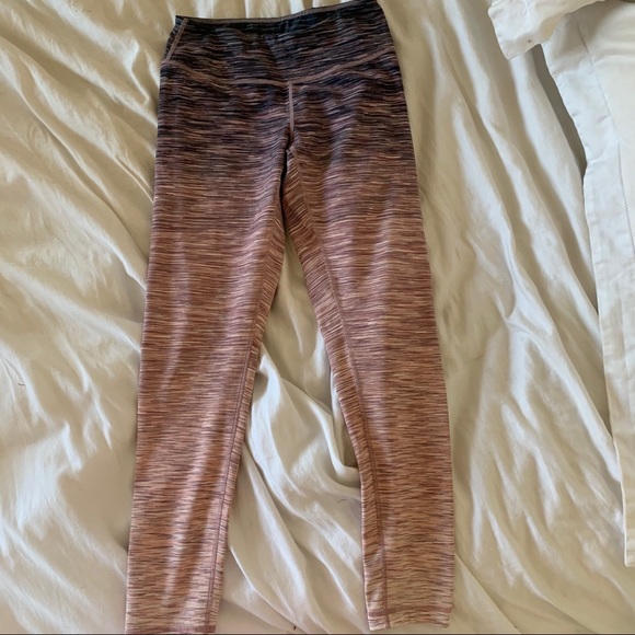 zella pink & grey leggings - Picture 2 of 4